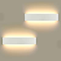 Lámpara de Pared LED 2 unidades- 16 W Lámpara de Pared Moderna Para Interior Para Lámpara de Baño- Salón- Dormitorio…